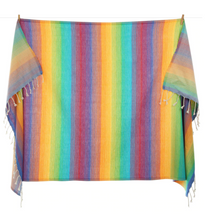 Load image into Gallery viewer, Citizens of the Beach - Rainbow Turkish Beach &amp; Bath Towels