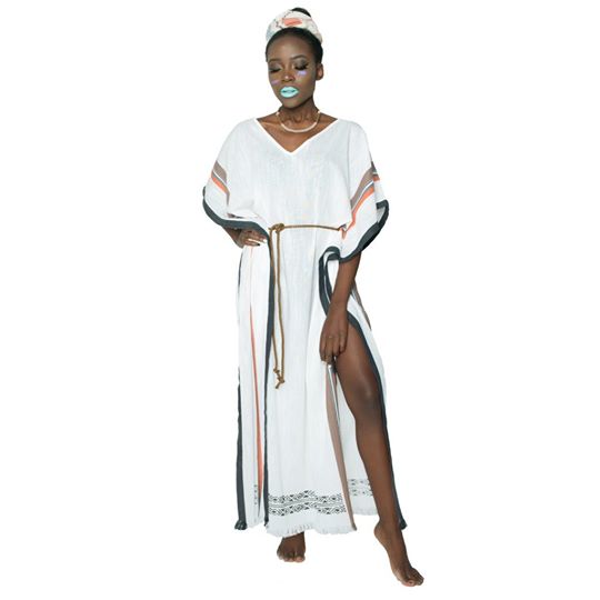 Ibiza Beach Dress Brown / Large