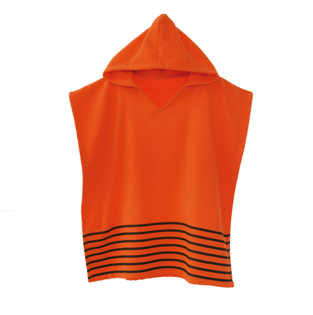 Orange Poncho